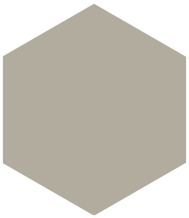 carmen ceramic art hexagon grey gres 17.5x20.2 