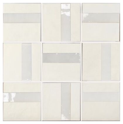 carmen ceramic art nelly coconut milk gres 15x15 - zdjęcie nr: 2