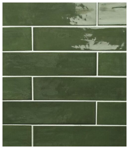 carmen ceramic art fayenza green gres 6x24.6 - zdjęcie nr: 2