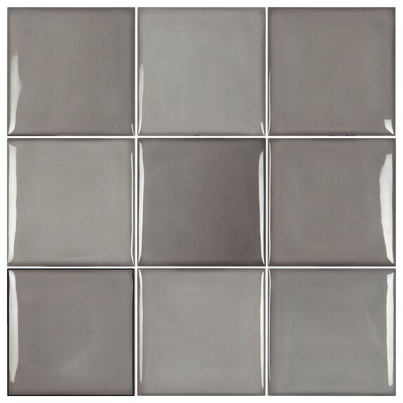 carmen ceramic art bulge grey płytka ścienna 12.4x12.4 - zdjęcie nr: 2