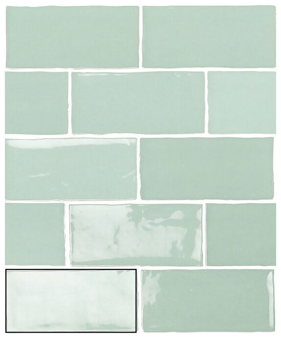 carmen ceramic art fado acqua płytka ścienna 6.5x13 - zdjęcie nr: 2