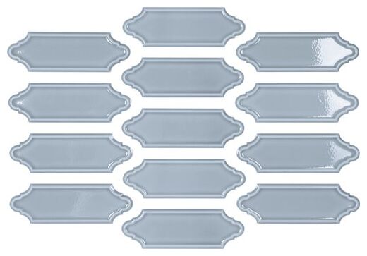 carmen ceramic art mecox sky crackled płytka ścienna 5x15 - zdjęcie główne