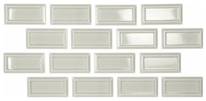 carmen ceramic art orient mist crackled płytka ścienna 6.5x13 - zdjęcie główne