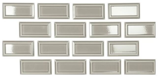 carmen ceramic art orient smoke crackled płytka ścienna 6.5x13 - zdjęcie główne