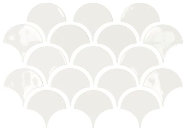 carmen ceramic art smiles white płytka ścienna 12x12.5 - zdjęcie główne