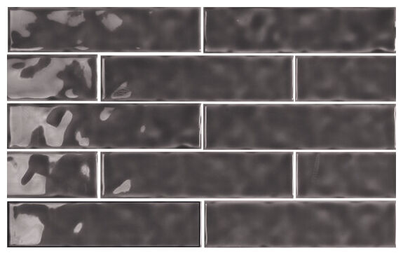 carmen ceramic art sotile charcoal płytka ścienna 5x20 - zdjęcie nr: 2