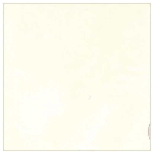 Mała błyszcząca płytka Souk Bone 13x13 w kremowym odcieniu z delikatnym wykończeniem