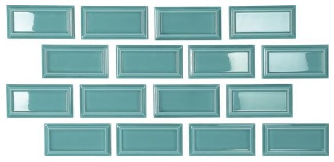 carmen ceramic art tiana acqua płytka ścienna 6.5x13 - zdjęcie główne