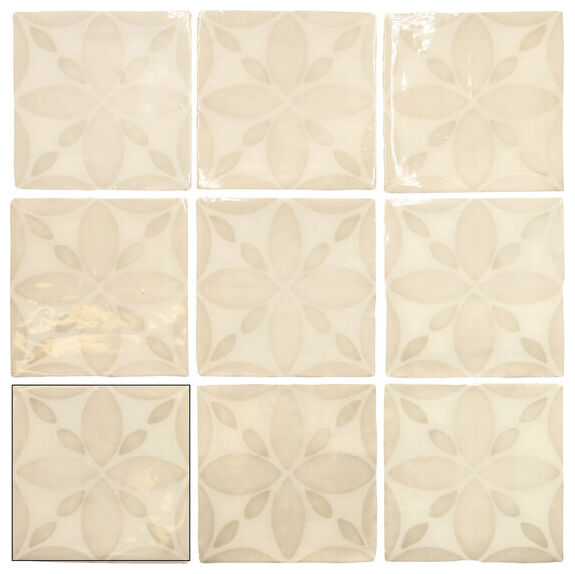 carmen ceramic art mariza beige płytka ścienna 13x13 - zdjęcie nr: 2