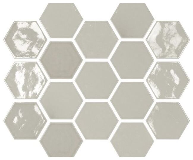 carmen ceramic art dawn smoke crackled płytka ścienna 12x13.8 - zdjęcie główne