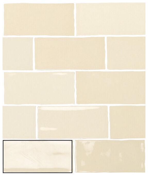 carmen ceramic art fado beige płytka ścienna 6.5x13 - zdjęcie nr: 2