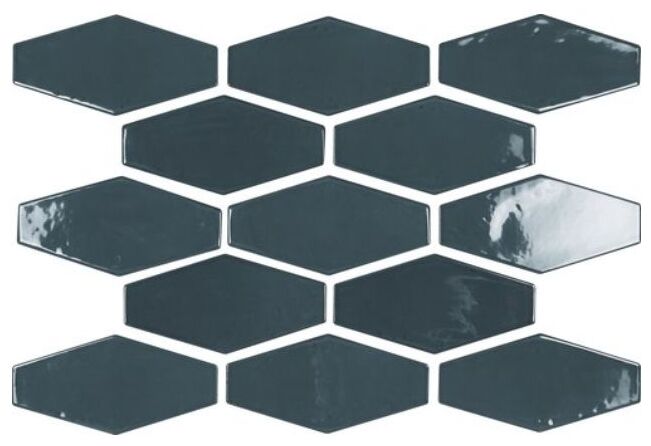 carmen ceramic art harlequin navy płytka ścienna 10x20 - zdjęcie główne