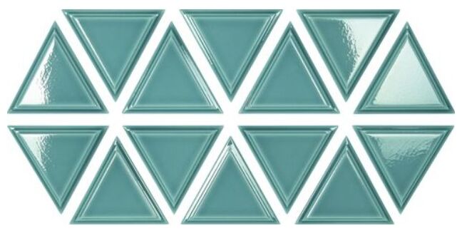 carmen ceramic art foster acqua crackled płytka ścienna 11x13 - zdjęcie główne