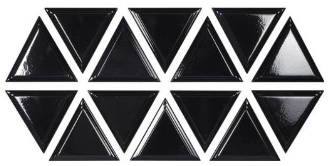 carmen ceramic art foster night crackled płytka ścienna 11x13 - zdjęcie główne