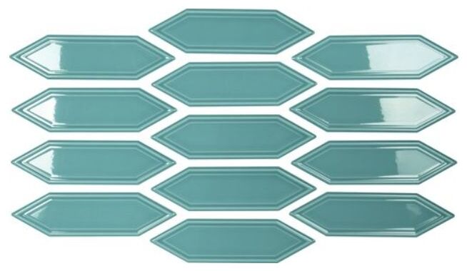 carmen ceramic art gin acqua płytka ścienna 5x18 - zdjęcie główne