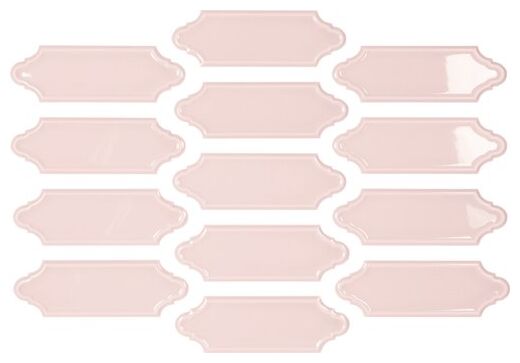 carmen ceramic art havens pink płytka ścienna 5x15 - zdjęcie główne