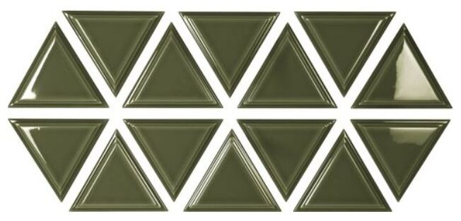 carmen ceramic art kirk victorian green płytka ścienna 11x13 - zdjęcie główne