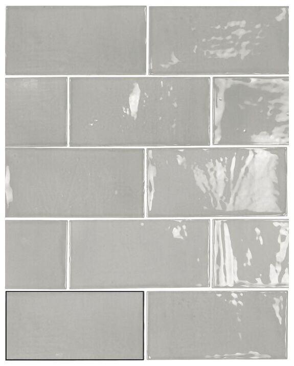 carmen ceramic art power grey gloss płytka ścienna 6.2x12.5 - zdjęcie nr: 2