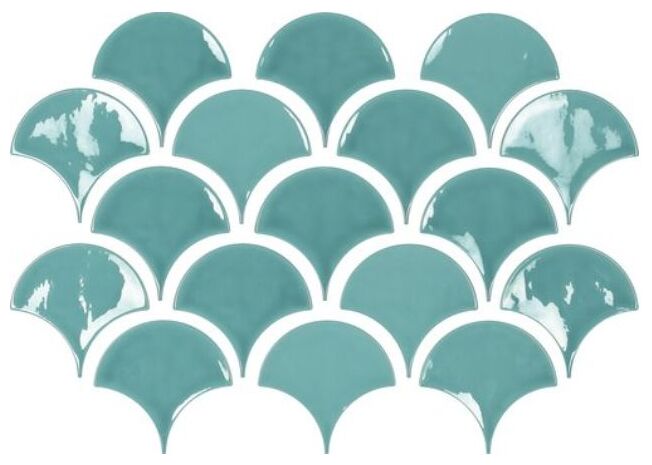 carmen ceramic art smiles acqua płytka ścienna 12x12.5 - zdjęcie główne