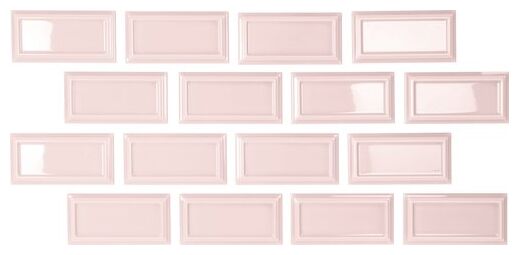 carmen ceramic art tiana pink płytka ścienna 6.5x13 - zdjęcie główne