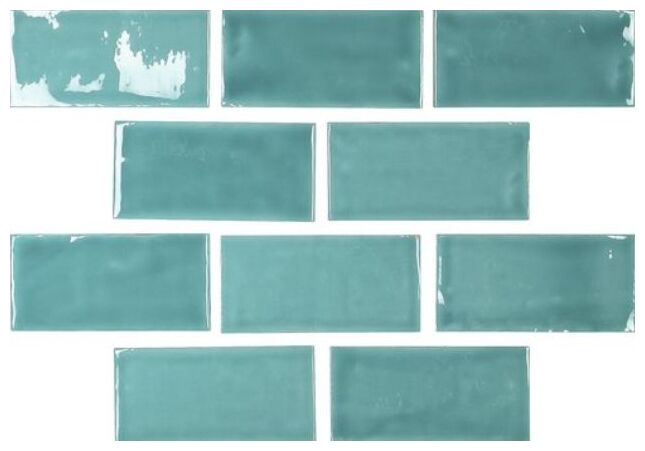 carmen ceramic art memories acqua płytka ścienna 6.5x13 - zdjęcie główne