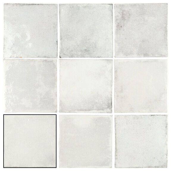 carmen ceramic art savannah white płytka ścienna 10x10 - zdjęcie nr: 2