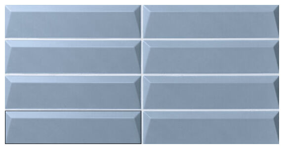 carmen ceramic art cups blue płytka ścienna 5x20 - zdjęcie nr: 2