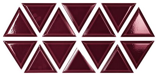 carmen ceramic art foster cherry crackled płytka ścienna 11x13 - zdjęcie główne