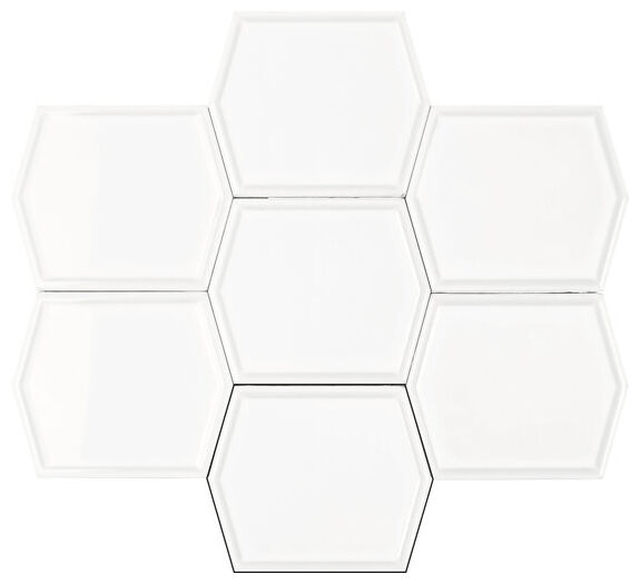 carmen ceramic art frame white płytka ścienna 12.5x15 - zdjęcie nr: 2