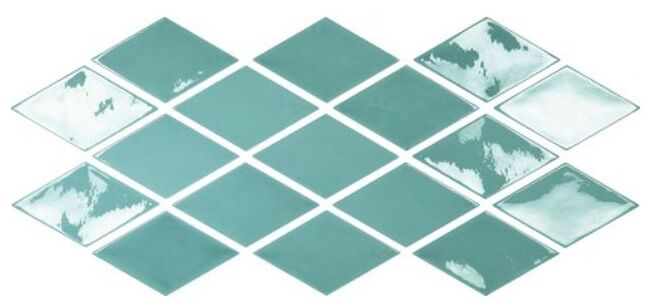 carmen ceramic art looks acqua płytka ścienna 9.8x16.8 - zdjęcie główne