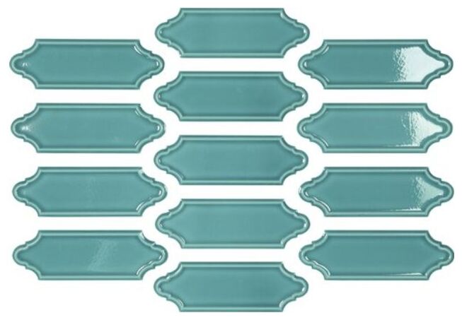 carmen ceramic art mecox acqua crackled płytka ścienna 5x15 - zdjęcie główne