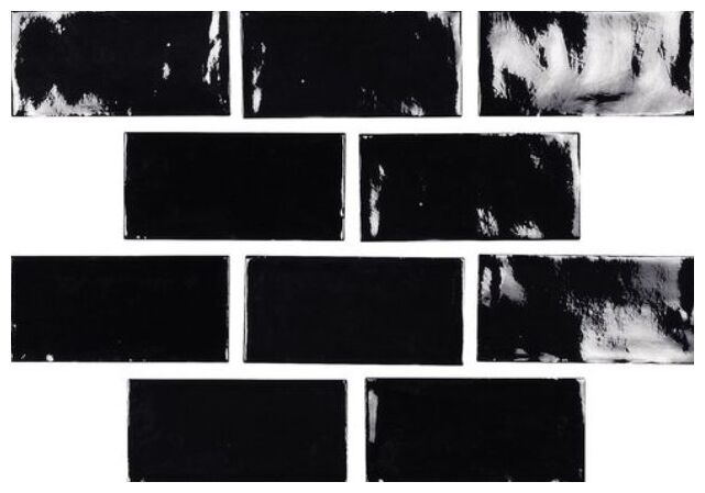 carmen ceramic art moments night crackled płytka ścienna 6.5x13 - zdjęcie główne