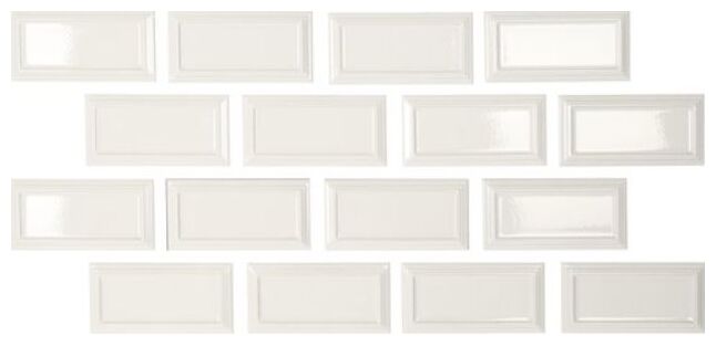 carmen ceramic art orient snow crackled płytka ścienna 6.5x13 - zdjęcie główne