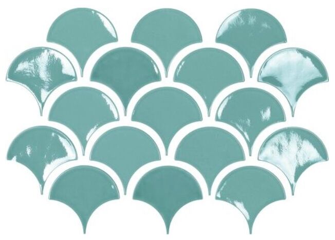 carmen ceramic art rain acqua crackled płytka ścienna 12x12.5 - zdjęcie główne