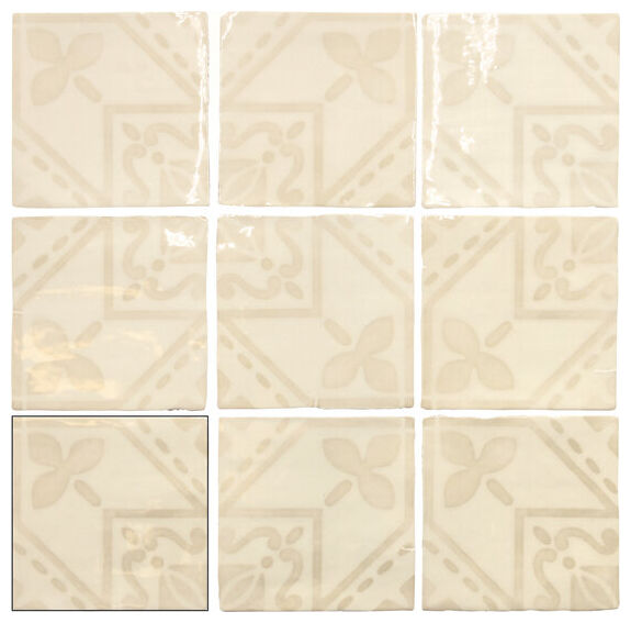 carmen ceramic art tavares beige płytka ścienna 13x13 - zdjęcie nr: 2