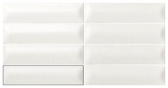 carmen ceramic art three-d snow płytka ścienna 5x20 - zdjęcie nr: 2