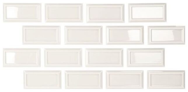 carmen ceramic art tiana snow płytka ścienna 6.5x13 - zdjęcie główne