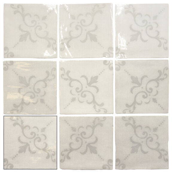 carmen ceramic art moura grey płytka ścienna 13x13 - zdjęcie nr: 2