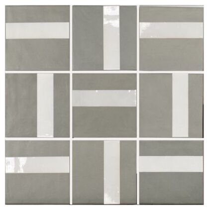 carmen ceramic art nelly mineral grey gres 15x15 - zdjęcie nr: 2