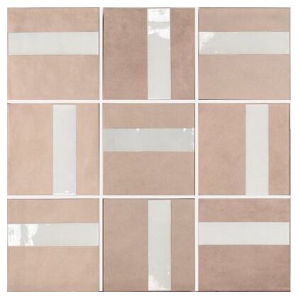 carmen ceramic art nelly rose quartz gres 15x15 - zdjęcie nr: 2