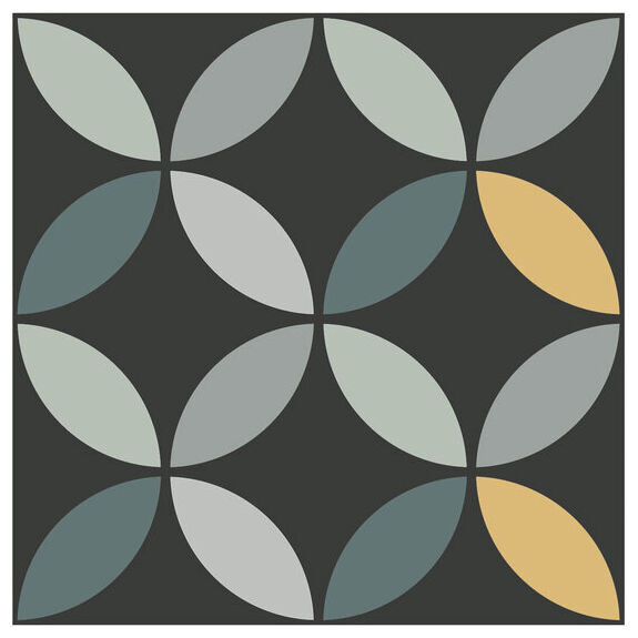 carmen ceramic art pansy night gres 15x15 - zdjęcie główne