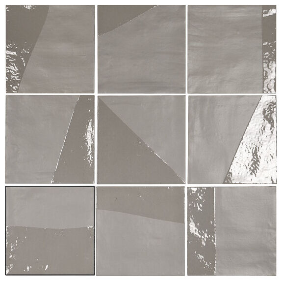 carmen ceramic art drop grey gres 13.8x13.8 - zdjęcie nr: 2