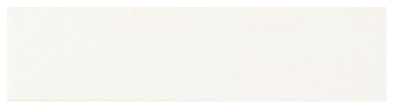 carmen ceramic art smooth white płytka ścienna 6.3x25 - zdjęcie główne