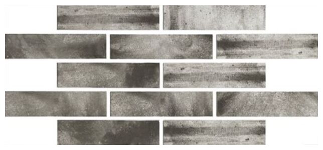 carmen ceramic art mars graphite płytka ścienna 7.5x30 - zdjęcie główne