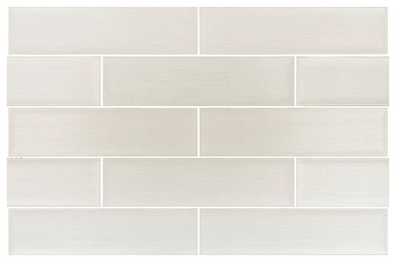 Prostokątna biała płytka Roxy White matowa o wymiarach 10x40 cm na ściany kuchni i łazienek - zdjęcie nr: 2