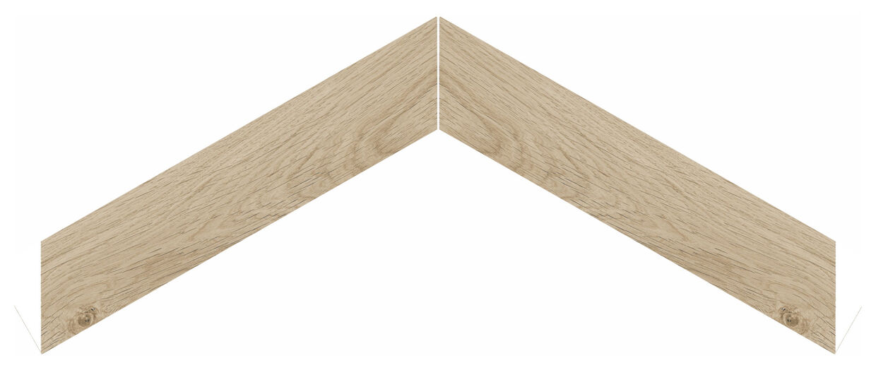 carmen ceramic art oregon nogal chevron gres 8.5x44 - zdjęcie główne