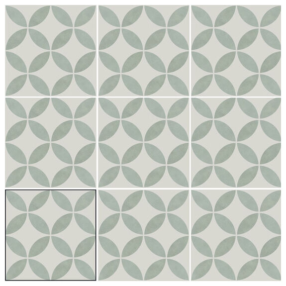 carmen ceramic art enya acqua gres 15x15 - zdjęcie nr: 2