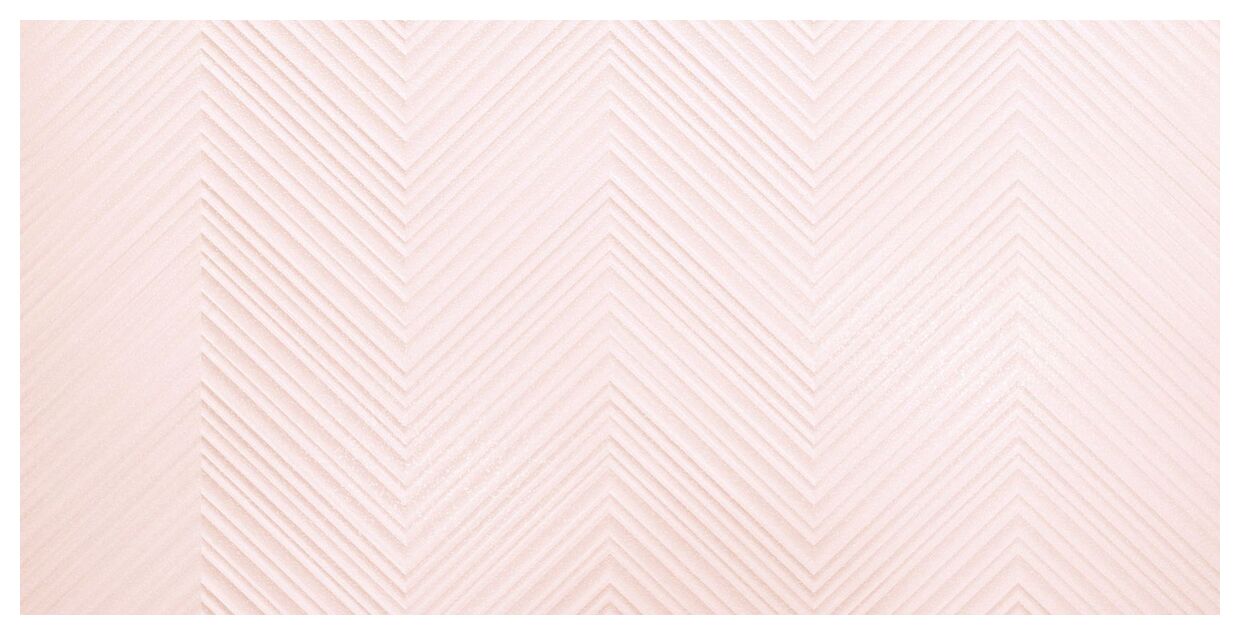 Matowa płytka CCR42-1 Perla Pink Chevron z pastelowym wzorem jodełki 30x60 cm