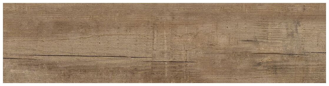 Matowy gres podłogowy Nebraska Brown 15,5x62 o strukturze i kolorystyce drewna