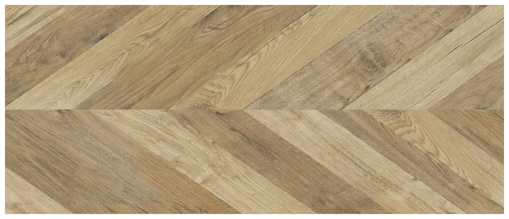 Płytka Corina Beige dekor 30x60 w wzorze jodelki z imitacja drewna i matowa powierzchnia